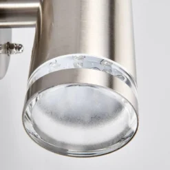 Tiberius Aplique De Pared Exterior Steel - Lindby -Mejor Iluminación Tienda 42510965026266