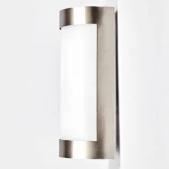 Alvin Aplique De Pared Exterior Steel/Opal - Lindby -Mejor Iluminación Tienda 42510965050854