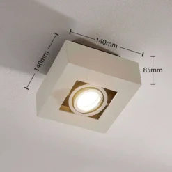 Vince 1 Lámpara De Techo White - Arcchio -Mejor Iluminación Tienda 42510965081474