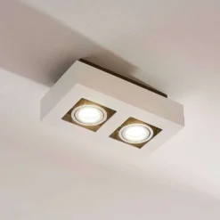 Vince 2 Lámpara De Techo White/Chrome - Arcchio -Mejor Iluminación Tienda 42510965081546