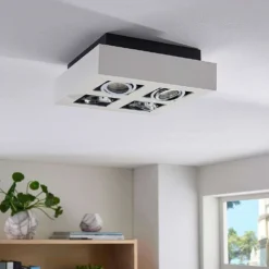 Vince 4 Lámpara De Techo Square Blanco - Arcchio -Mejor Iluminación Tienda 42510965081783