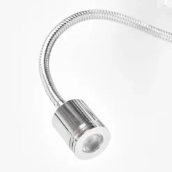 Rebekka Aplique De Pared Black/Chrome - Lucande -Mejor Iluminación Tienda 42510965132196