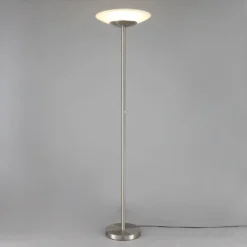 Ragna Lámpara De Pie White/Nickel - Lindby -Mejor Iluminación Tienda 42510965196483