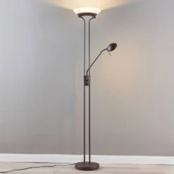Yveta Lámpara De Pie Rust/White - Lindby -Mejor Iluminación Tienda 42510965201183