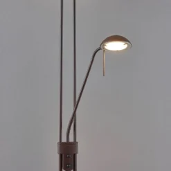 Yveta Lámpara De Pie Rust/White - Lindby -Mejor Iluminación Tienda 42510965201185