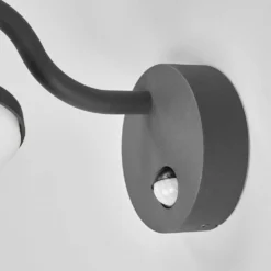 Finny Udendørs Aplique De Pared Dark Grey/White - Lucande -Mejor Iluminación Tienda 42510965209105