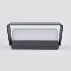 Logan Udendørs Aplique De Pared Antracite/White - Lucande -Mejor Iluminación Tienda 42510965276123