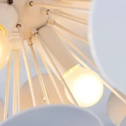 Kinan Lámpara De Techo White/Chrome - Lindby -Mejor Iluminación Tienda 42510965278274