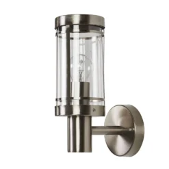 Djori Aplique De Pared Exterior Steel - Lindby