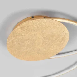 Joline Lámpara De Techo Gold/White - Lindby -Mejor Iluminación Tienda 42510965290436