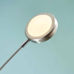 Catriona Lámpara De Pie Nickel - Lucande -Mejor Iluminación Tienda 42510965300565