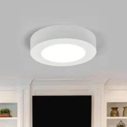 Marlo Round Lámpara De Techo 4000K Ø18,2 White - Arcchio -Mejor Iluminación Tienda 42510965307974