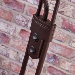 Felicia Lámpara De Pie Rust/Amber - Lindby -Mejor Iluminación Tienda 42510965326096