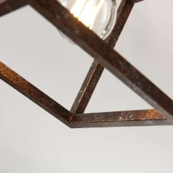 Emin Lámpara De Techo Rust - Lindby -Mejor Iluminación Tienda 42510965357924