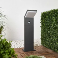 Yolena LED Lámpara Exterior/Jardín W/sensor Gris - Arcchio -Mejor Iluminación Tienda 42510965360583