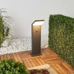 Yolena LED Lámpara Exterior/Jardín W/sensor Gris - Arcchio -Mejor Iluminación Tienda 42510965360584