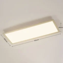 Enja Lámpara De Techo 34W 79,5x29,5 White - Arcchio 9 Enja Lámpara De Techo 34W 79,5x29,5 White - Arcchio -Mejor Iluminación Tienda 42510965373384