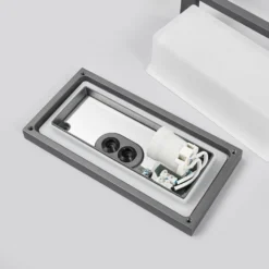 Aurelien Long Aplique Exterior IP54 Dark Grey - Lucande -Mejor Iluminación Tienda 42510965379326 1