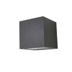 Merjem Big Up/Down Aplique Exterior IP54 Dak Grey - Lucande