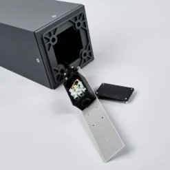 Klemens Short Lámpara Exterior/Jardín IP54 W/Sensor Graphite - Lucande -Mejor Iluminación Tienda 42510965387796