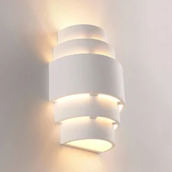 Marit Aplique De Pared White - Lindby -Mejor Iluminación Tienda 42510965395616