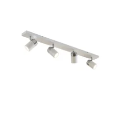 Kardo Lámpara De Techo White/Chrome - Lindby