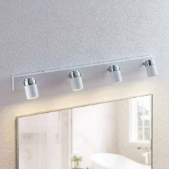 Kardo Lámpara De Techo White/Chrome - Lindby -Mejor Iluminación Tienda 42510965443745