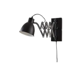Merle Aplique De Pared Black - Lindby