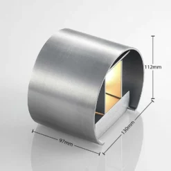 Zuzana Round Aplique De Pared Alu - Arcchio -Mejor Iluminación Tienda 42510965451354