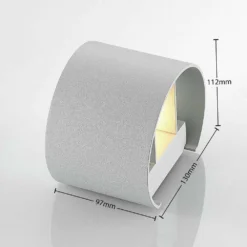 Zuzana Round Aplique De Pared White - Arcchio -Mejor Iluminación Tienda 42510965451424