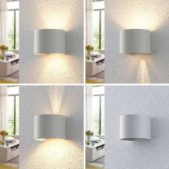 Zuzana Round Aplique De Pared White - Arcchio -Mejor Iluminación Tienda 42510965451425