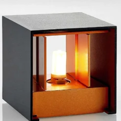 Zuzana Square Aplique De Pared Black/Gold - Arcchio -Mejor Iluminación Tienda 42510965451804