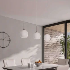 Sofian Lámpara Colgante White/Nickel - Lindby -Mejor Iluminación Tienda 42510965454253