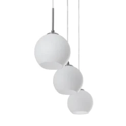 Sofian Lámpara Colgante White/Nickel - Lindby -Mejor Iluminación Tienda 42510965454256
