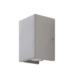 Gerda Up/Down Aplique De Pared Concrete - Lindby