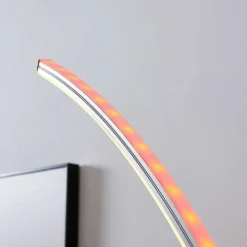 Amaro Lámpara De Pie Chrome/White - Lindby -Mejor Iluminación Tienda 42510965469033