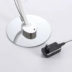 Amaro Lámpara De Pie Chrome/White - Lindby -Mejor Iluminación Tienda 42510965469034