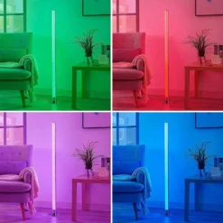 Hadis Lámpara De Pie White/Chrome - Lindby -Mejor Iluminación Tienda 42510965469104