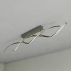 Kati Lámpara De Techo Alu/White - Lindby -Mejor Iluminación Tienda 42510965474743