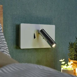 Elske Aplique De Pared White/Chrome - Lucande -Mejor Iluminación Tienda 42510965481053