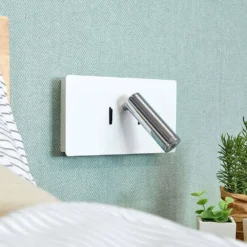 Elske Aplique De Pared White/Chrome - Lucande -Mejor Iluminación Tienda 42510965481054