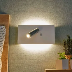 Elske Aplique De Pared White/Chrome - Lucande -Mejor Iluminación Tienda 42510965481055