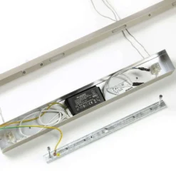 Karinja Lámpara Colgante Wood/Nickel - Lucande -Mejor Iluminación Tienda 42510965491266