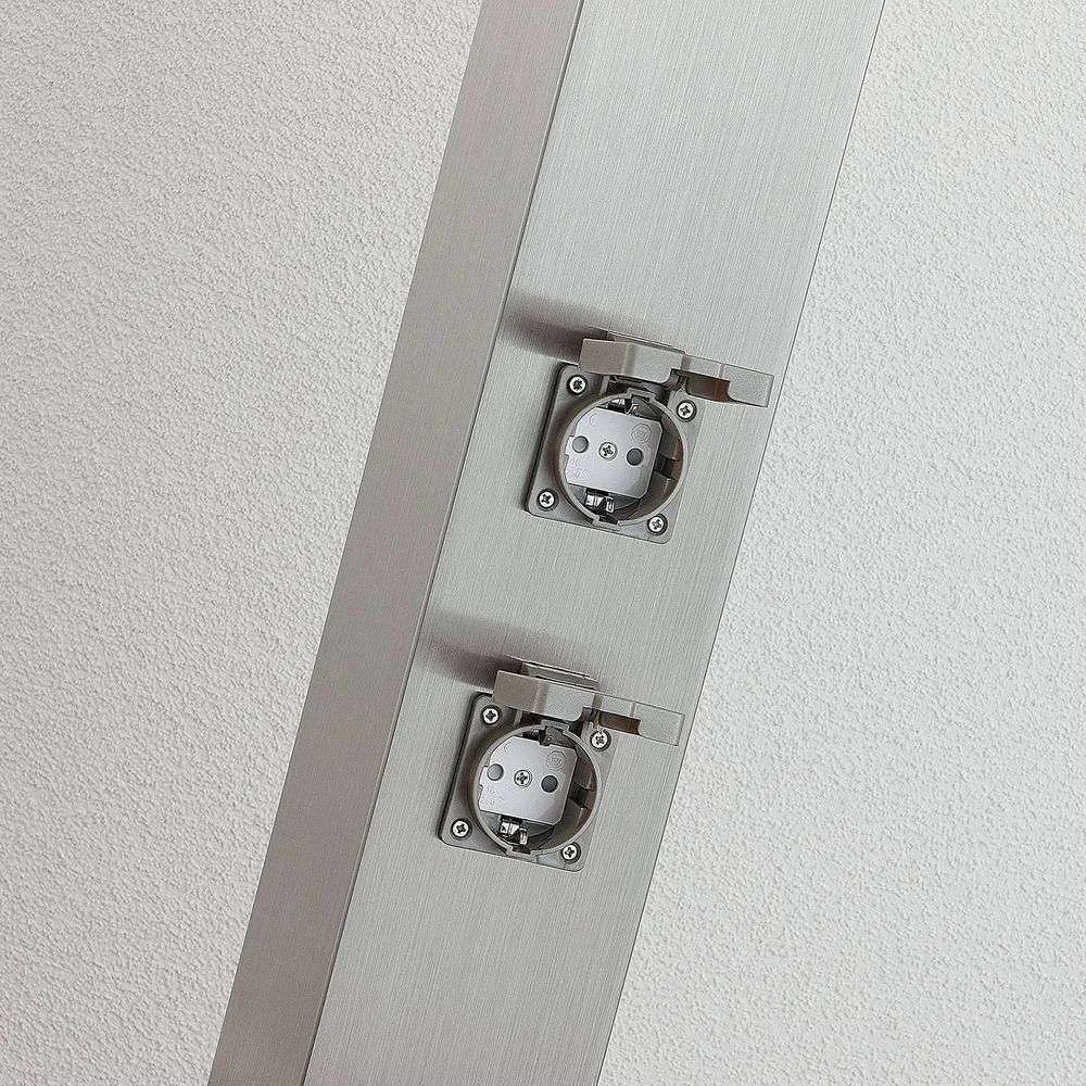 Caspa Lámpara Para Jardín Steel/Clear - Lindby 5 Caspa Lámpara Para Jardín Steel/Clear - Lindby - Imagen 5