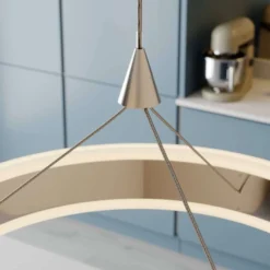 Lyani Lámpara Colgante L115 Chrome/White - Lucande -Mejor Iluminación Tienda 42510965502905