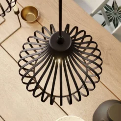 Frances 4 Lámpara Colgante Coffee - Lindby -Mejor Iluminación Tienda 42510965517165