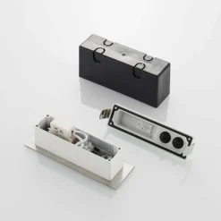 Roni Short Empotrable Aplique De Pared Exterior Steel - Lucande -Mejor Iluminación Tienda 42510965557766