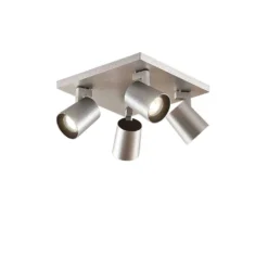 Iavo 4 Lámpara De Techo Alu - Arcchio