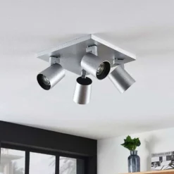 Iavo 4 Lámpara De Techo Alu - Arcchio -Mejor Iluminación Tienda 42510965563843