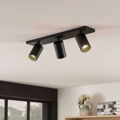 Brinja 3 Lámpara De Techo Black/Gold - Arcchio -Mejor Iluminación Tienda 42510965566673